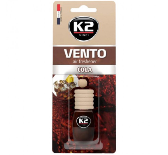K2 Ароматизатор для автомобіля K2 Vento Solo Refill "Кола" 8 мл без упаковки (V412)