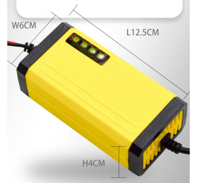 XoKo Зарядний пристрій для автомобільного акумулятора XoKo XK-CC12-2A