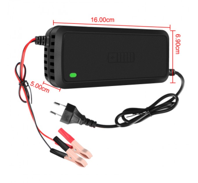 XoKo Зарядний пристрій для автомобільного акумулятора XoKo XK-CC12-5A