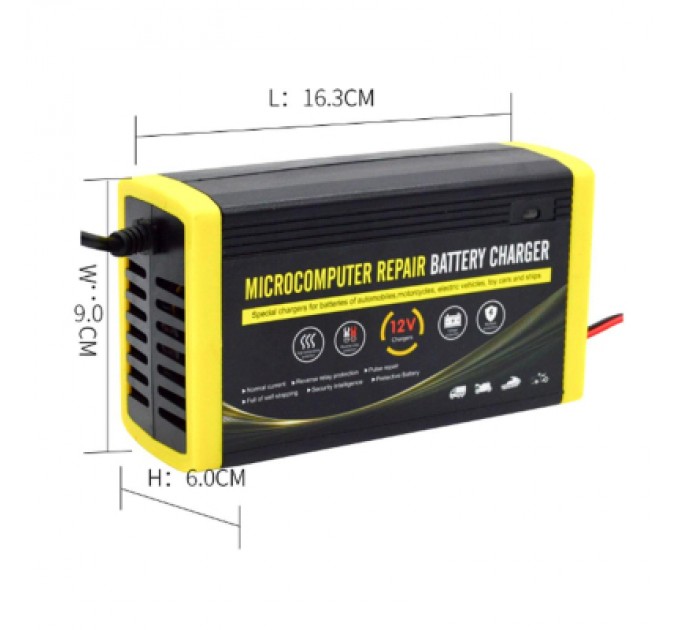 XoKo Зарядний пристрій для автомобільного акумулятора XoKo XK-CC12-6A