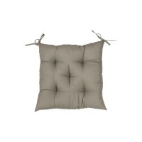 Подушка на стілець Прованс Фібра сіра 40х40 см (4823093447004)