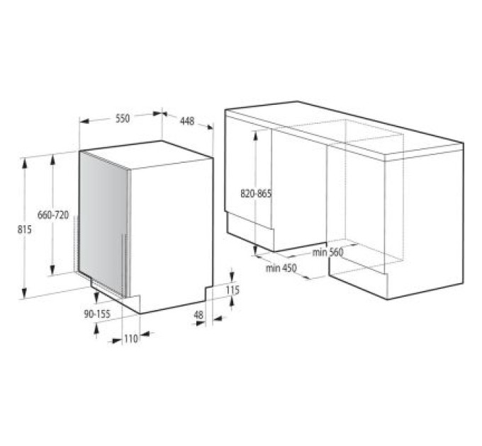Gorenje Посудомийна машина Gorenje GV520E15