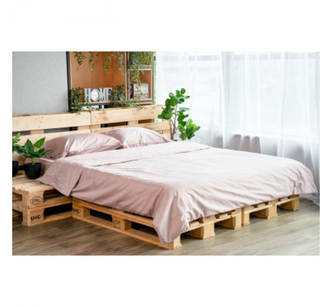 Підковдра Ardesto Mix&Match сатин 200х220 см пудра (ART2022DVP)