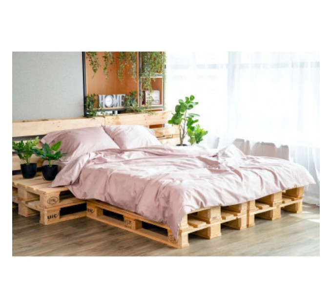 Підковдра Ardesto Mix&Match сатин 200х220 см пудра (ART2022DVP)