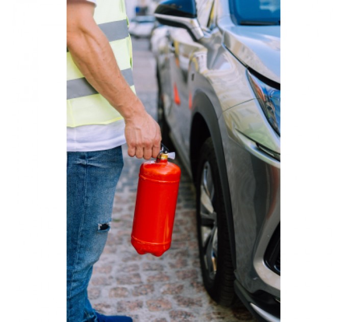 Poputchik Набір техдопомоги Poputchik з вогнегасником ВП-2 "Економічний" (ВП-2+Знак+Аптечка+Жилет) (33-017-IS)