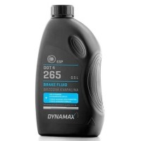Гальмівна рідина DYNAMAX 265 DOT4 0,5 л