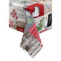 Скатертина Прованс Merry Christmas 180x132 см (4823093451421)