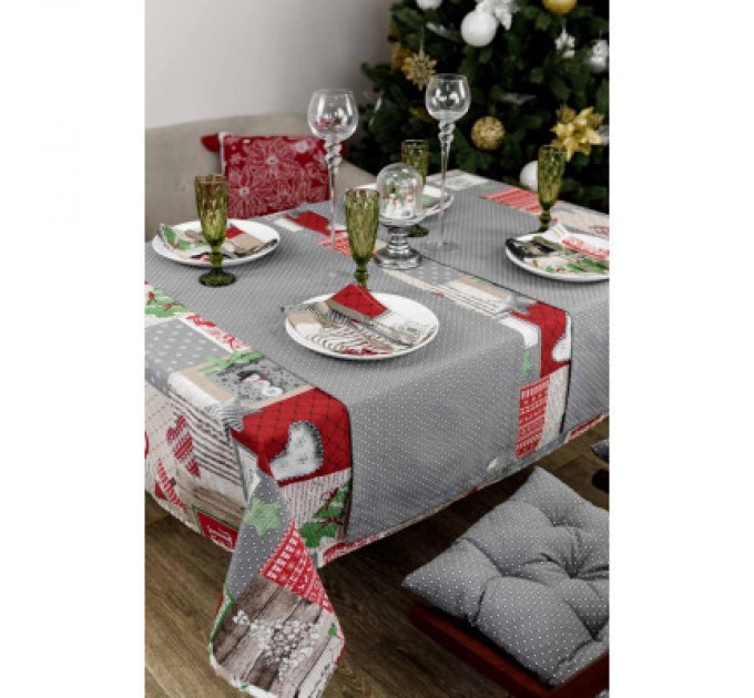 Прованс Скатертина Прованс Merry Christmas 180x132 см (4823093451421)