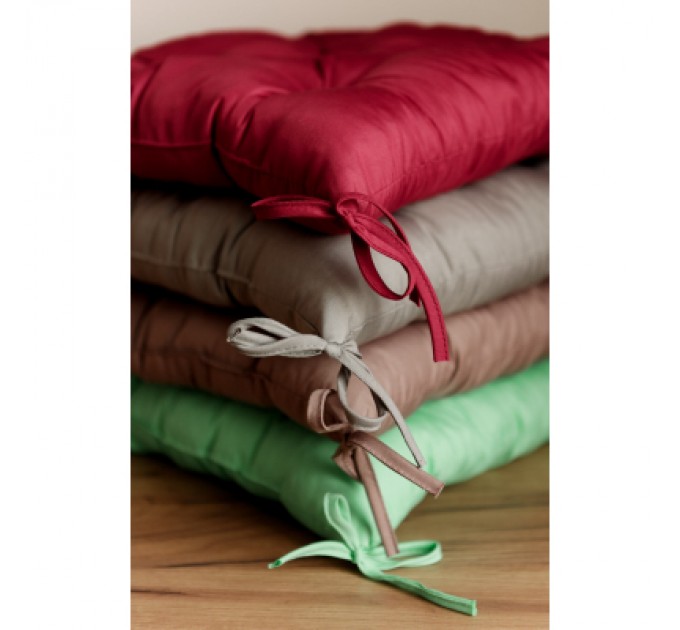 Прованс Подушка на стілець Прованс Фібра бордо 40х40 см (029611)