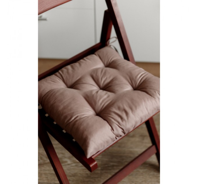 Прованс Подушка на стілець Прованс Фібра коричнева 40х40 см (029613)