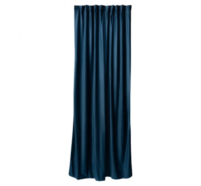 Ardesto Штора Ardesto велюр 100% поліестер,150х270 см синій темний (ART1030NA)