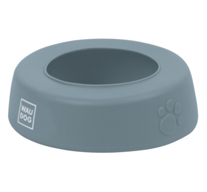 WAUDOG Посуд для собак WAUDOG Silicone Миска-непроливайка 750 мл сіра (507811)