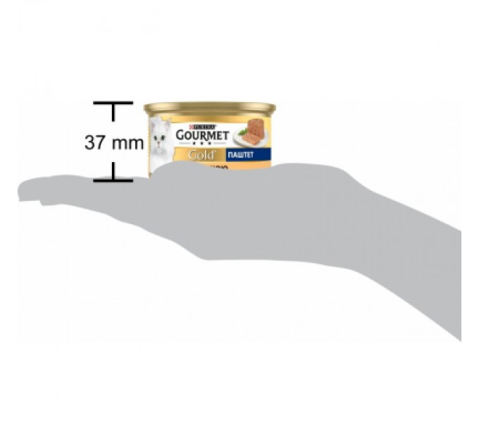 Purina Gourmet Паштет для котів Purina Gourmet Gold. З індичкою 85 г (7613031380992)