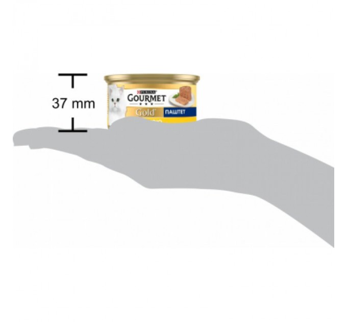 Purina Gourmet Паштет для котів Purina Gourmet Gold. З куркою 85 г (7613031381494)