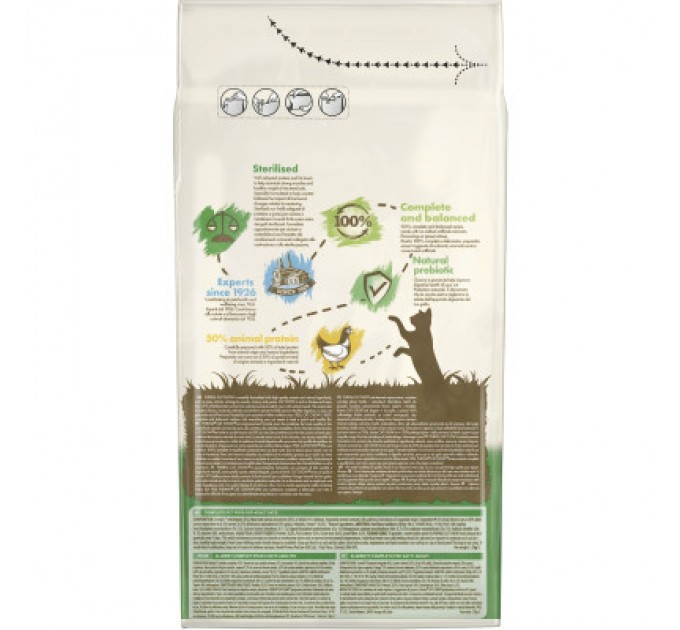 Purina Cat Chow Сухий корм для кішок Purina Cat Chow Sterilised з куркою 1.5 кг (7613032233396)