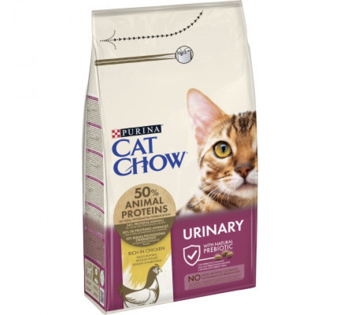 Purina Cat Chow Сухий корм для кішок Purina Cat Chow Urinary Tract Health з куркою 1.5 кг (5997204514387)