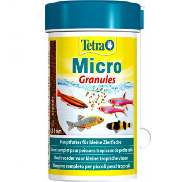 Tetra Корм для риб Tetra Micro Granules мікрогранули 100 мл (4004218756861)