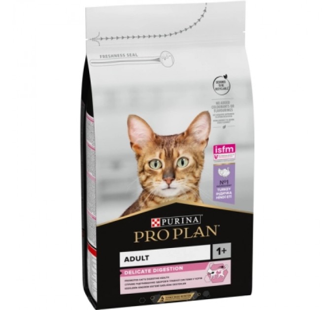 Purina Pro Plan Сухий корм для кішок Purina Pro Plan Delicate Turkey зі смаком індички 1.5 кг (3222270884136)