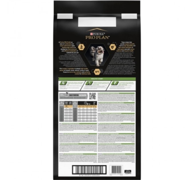 Сухий корм для собак Purina Pro Plan Dog Medium Puppy з високим вмістом курки 12 кг (7613035120402)