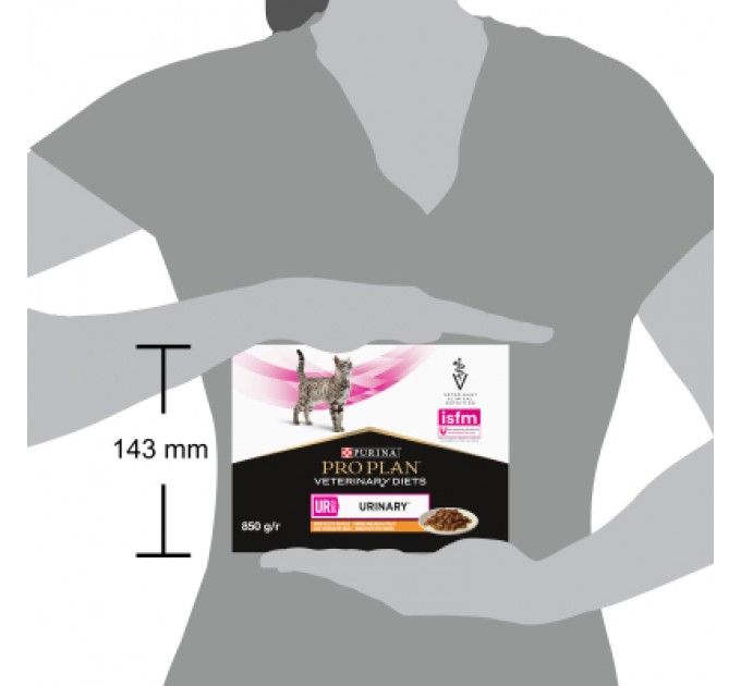 Purina Pro Plan Veterinary Diets Вологий корм для кішок Purina Pro Plan Veterinary Diets UR ST/OX Urinary З куркою 10 x 85 г (8445290093592)