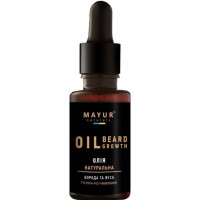 Олія для догляду за бородою Mayur Для росту та живлення бороди та вусів 30 мл (4820230952865) Олія для догляду за бородою Mayur Для росту та живлення бороди та вусів 30 мл (4820230952865)