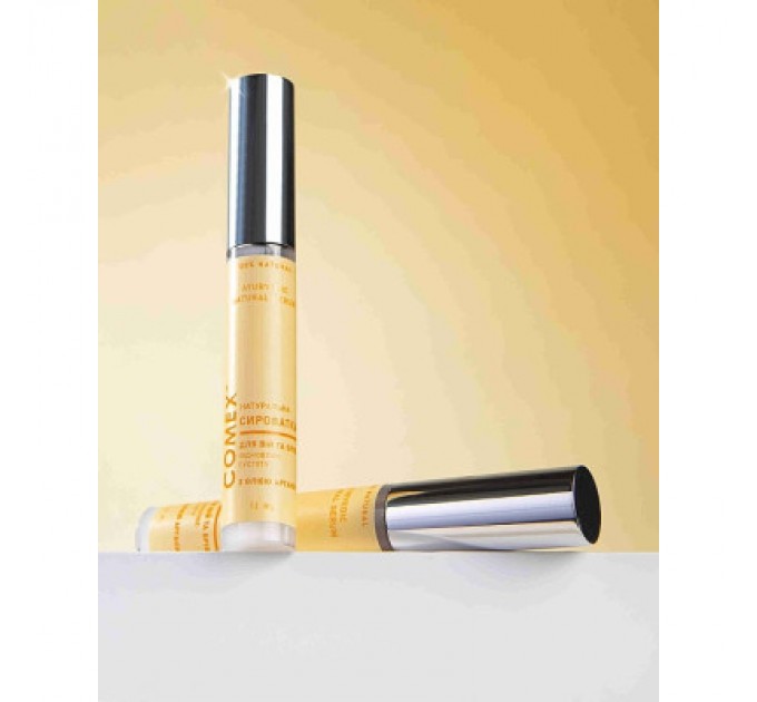 Comex Гель для брів Comex Ayurvedic Natural Serum Натуральна сироватка для росту вій та брів з арганою 12 мл (4820230952568)