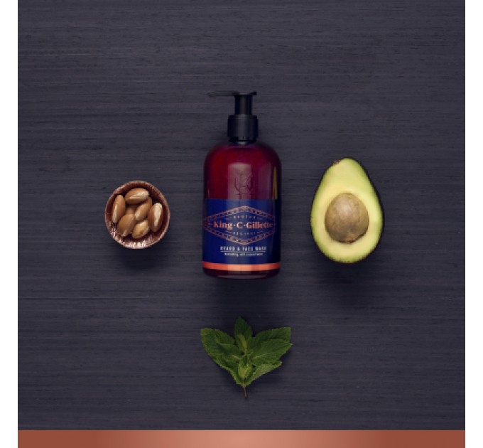 Gillette Шампунь для бороди Gillette King C. 350 мл (8006540150375)