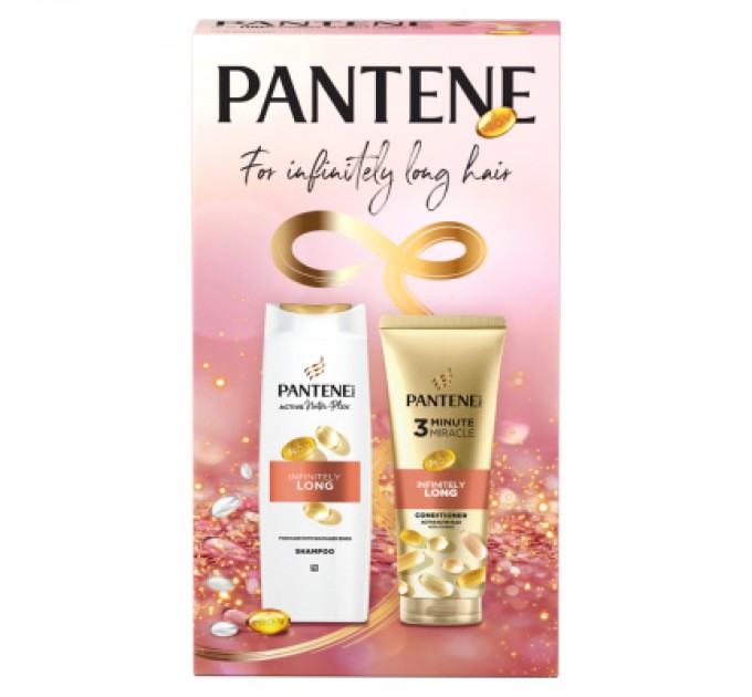 Old Spice Набір косметики Old Spice Pro-V Infinitely Long Шампунь 400 мл + Бальзам-ополіскувач 220 мл (8700216614870)