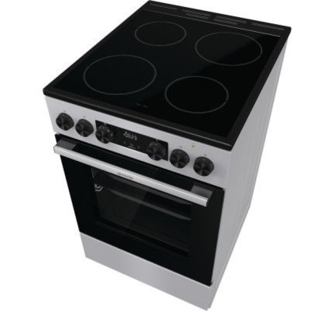 Gorenje Плита Gorenje GEC5C41SG електрична склокерамічна, 70л, 50x60см, дисплей, прог (GEC5C41SG)