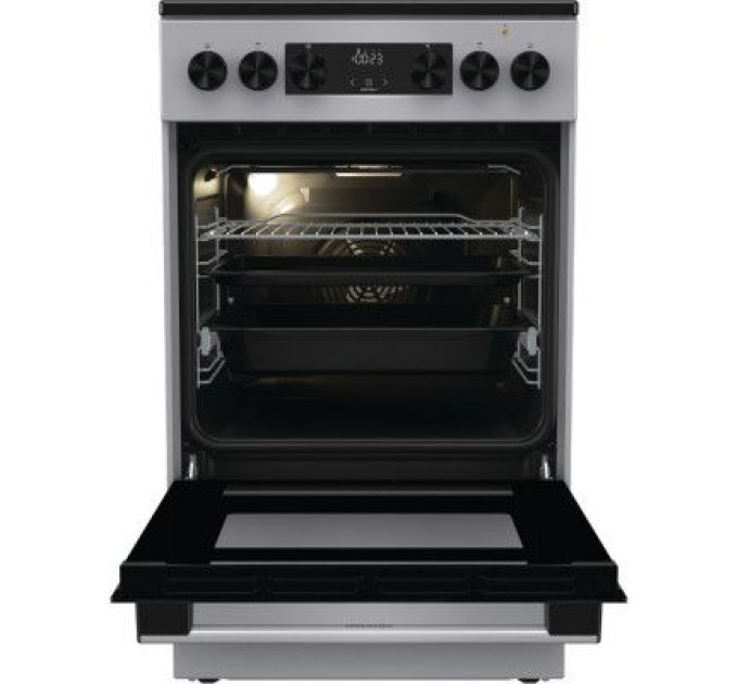 Gorenje Плита Gorenje GEC5C41SG електрична склокерамічна, 70л, 50x60см, дисплей, прог (GEC5C41SG)