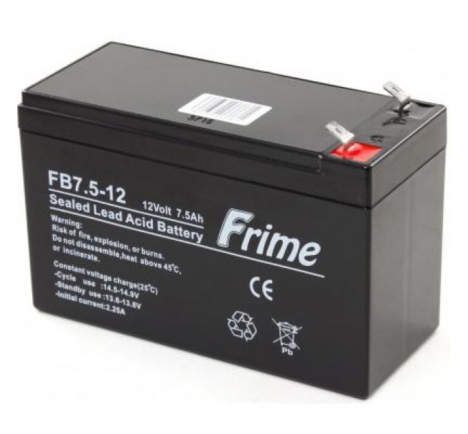 Frime Батарея до ДБЖ Frime 12В 7.5 Ач (FB7.5-12)