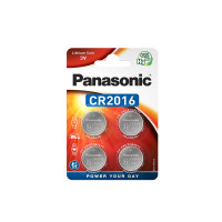 Батарейка Panasonic CR 2016 Lithium * 4 (CR-2016EL/4B)
