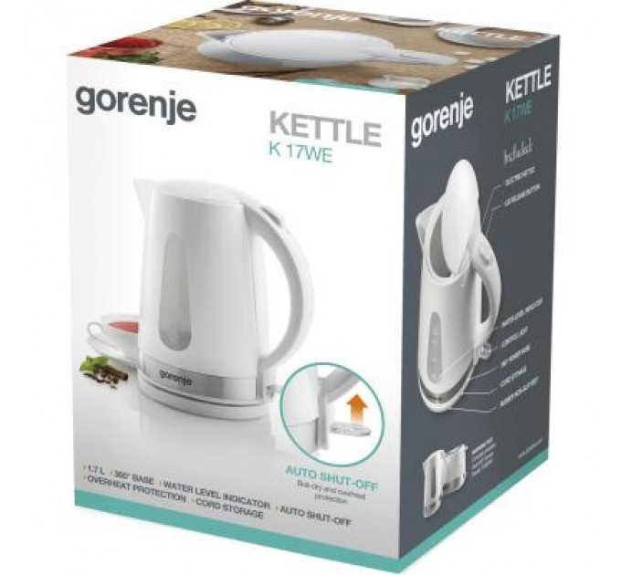 Gorenje Електрочайник Gorenje K17WE