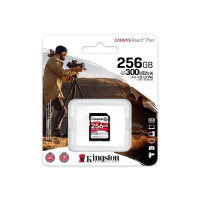Карта пам'яті Kingston 256GB SDXC class 10 UHS-II U3 Canvas React Plus (SDR2/256GB)