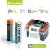 ColorWay Батарейка ColorWay AA LR6 Alkaline Power (лужні) * 24 plastic box (CW-BALR06-24PB)