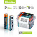 ColorWay Батарейка ColorWay AAA LR03 Alkaline Power (лужні) * 24шт plastic box (CW-BALR03-24PB)