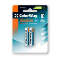ColorWay Батарейка ColorWay AAA LR03 Alkaline Power (лужні) * 2 blister (CW-BALR03-2BL)