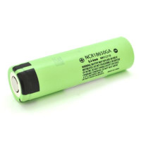 Акумулятор 18650 3500mAh, TipTop, 10A, 4.2/3.6/2.5V, green Panasonic (NCR18650GA)
