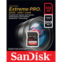 Карта пам'яті SanDisk 512GB SD class 10 UHS-I U3 V30 Extreme PRO (SDSDXXD-512G-GN4IN)
