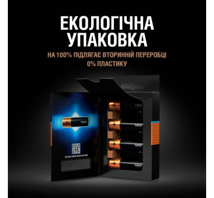 Duracell Батарейка Duracell Optimum AA лужні 4 шт. в упаковці (5015595)