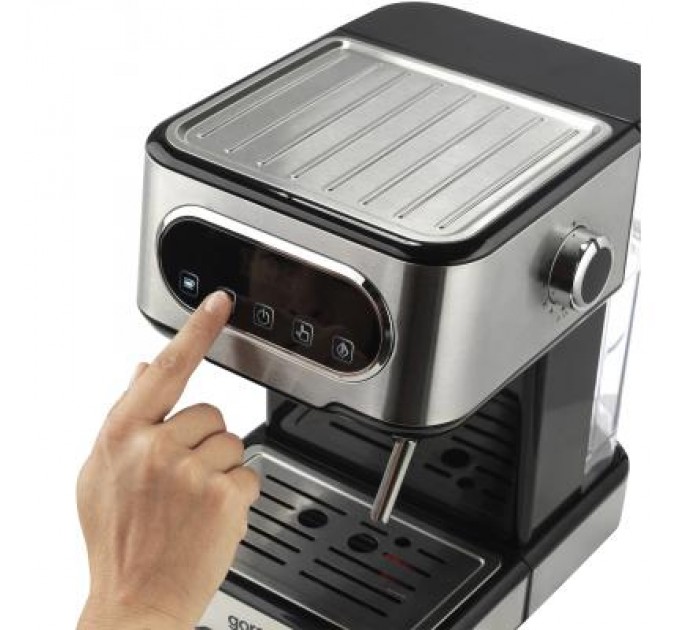 Gorenje Ріжкова кавоварка еспресо Gorenje ESCM15DBK