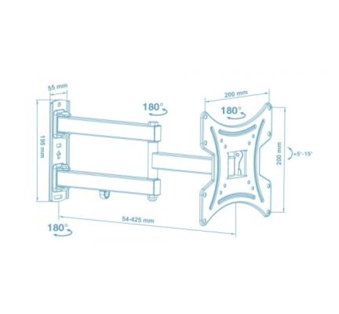 Walfix Кронштейн Walfix R-353W