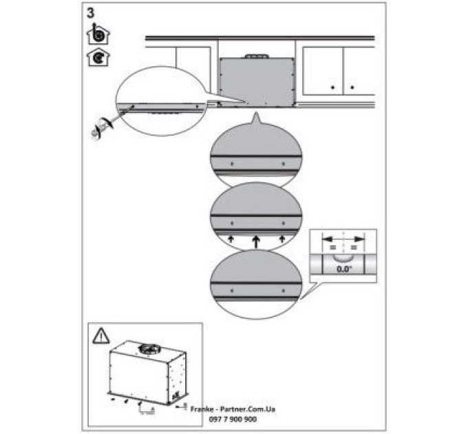 Franke Витяжка кухонна Franke Box Flush EVO FBFE BK MATT A70 (305.0665.365)