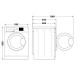 Whirlpool Пральна машина Whirlpool FFWDB976258BVUA