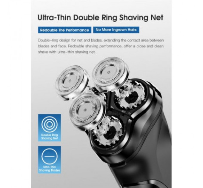 Xiaomi Електробритва Xiaomi Enchen BlackStone 3D Black