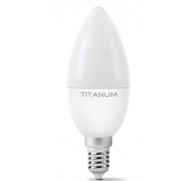 TITANUM Лампочка TITANUM C37 6W E14 3000K (TLС3706143)