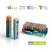 ColorWay Батарейка ColorWay AAA LR6 Alkaline Power (лужні) * 40 colour box (CW-BALR03-40CB)