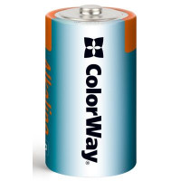 Батарейка ColorWay D LR20 Alkaline Power * 2 (CW-BALR20-2BL)
