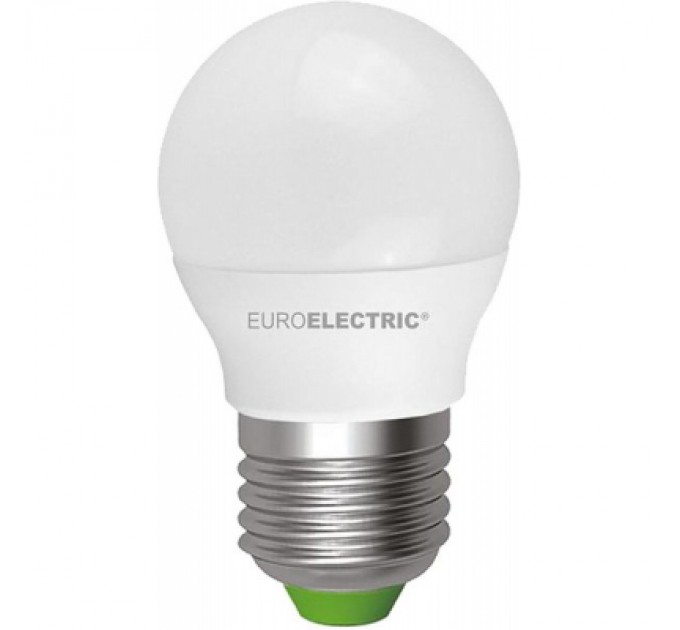 EUROELECTRIC Лампочка EUROELECTRIC LED G45 5W E27 4000K 220V (LED-G45-05274(EE))