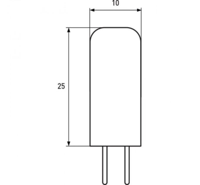 Eurolamp Лампочка Eurolamp LED силикон G4 2W 4000K 12V (LED-G4-0240(12))